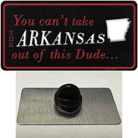 Arkansas Dude Novelty Metal Hat Pin