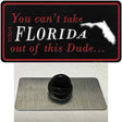 Florida Dude Novelty Metal Hat Pin