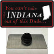 Indiana Dude Novelty Metal Hat Pin