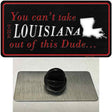 Louisiana Dude Novelty Metal Hat Pin