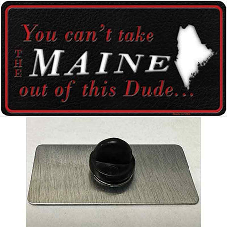 Maine Dude Novelty Metal Hat Pin