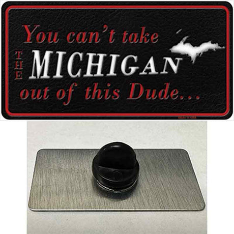 Michigan Dude Novelty Metal Hat Pin