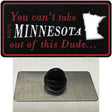 Minnesota Dude Novelty Metal Hat Pin