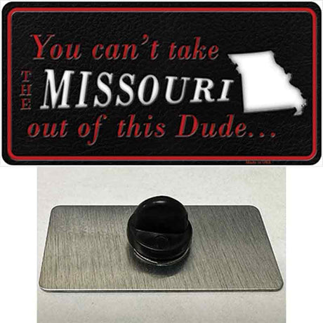 Missouri Dude Novelty Metal Hat Pin