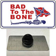 Bad To The Bone Novelty Metal Hat Pin