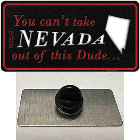 Nevada Dude Novelty Metal Hat Pin