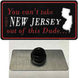 New Jersey Dude Novelty Metal Hat Pin