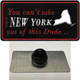 New York Dude Novelty Metal Hat Pin