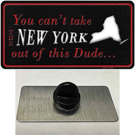 New York Dude Novelty Metal Hat Pin