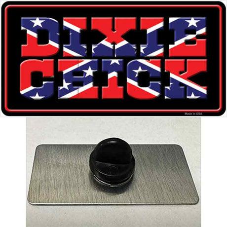 Dixie Chick Novelty Metal Hat Pin