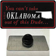 Oklahoma Dude Novelty Metal Hat Pin