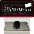 Pennsylvania Dude Novelty Metal Hat Pin