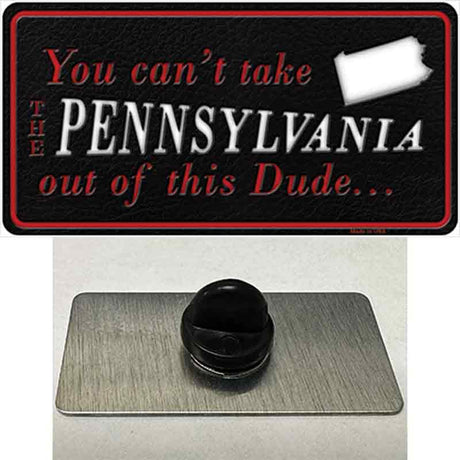 Pennsylvania Dude Novelty Metal Hat Pin