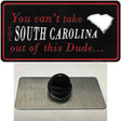 South Carolina Dude Novelty Metal Hat Pin