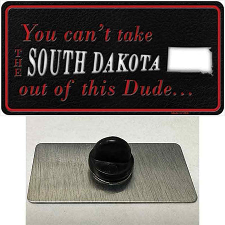 South Dakota Dude Novelty Metal Hat Pin