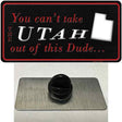 Utah Dude Novelty Metal Hat Pin