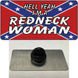 Redneck Woman Novelty Metal Hat Pin