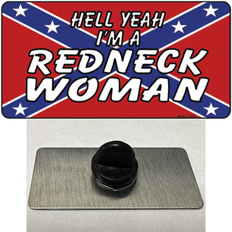 Redneck Woman Novelty Metal Hat Pin