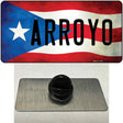 Arroyo Puerto Rico Flag Novelty Metal Hat Pin