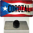 Corozal Puerto Rico Flag Novelty Metal Hat Pin