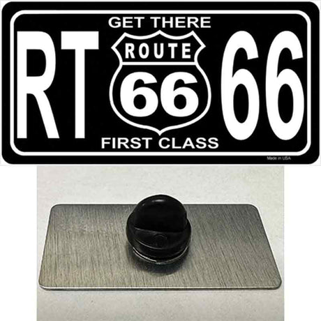 Get There 1st Class Novelty Metal Hat Pin