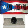 San Lorenzo Puerto Rico Flag Novelty Metal Hat Pin