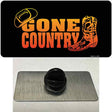 Gone Country Novelty Metal Hat Pin