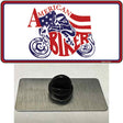 American Patriotic Biker Novelty Metal Hat Pin