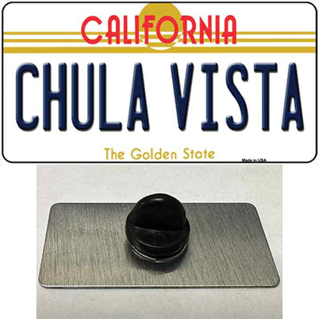 Chula Vista California Novelty Metal Hat Pin