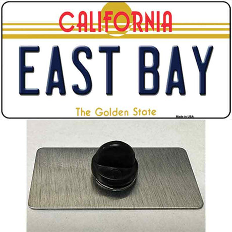 East Bay California Novelty Metal Hat Pin