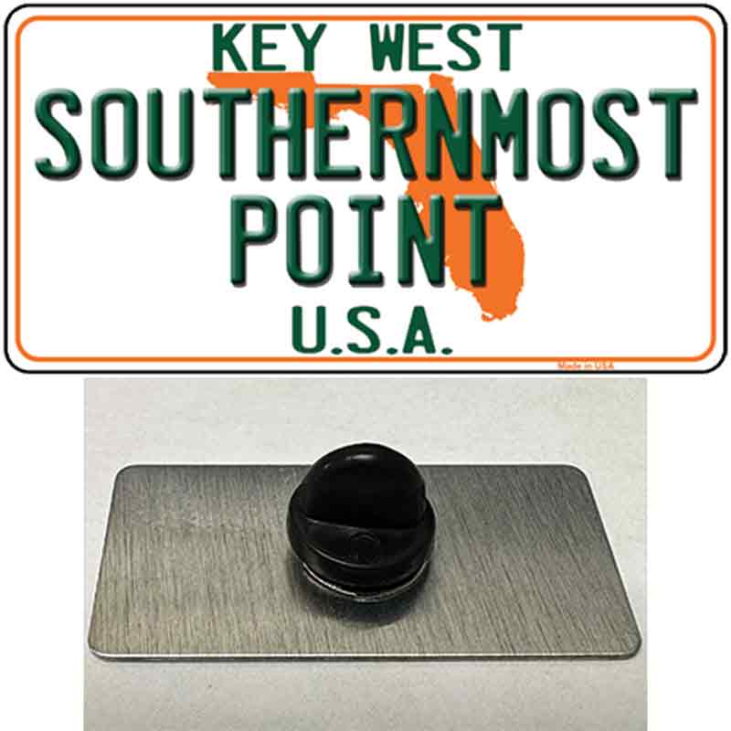 Key West Southernmost Point Novelty Metal Hat Pin