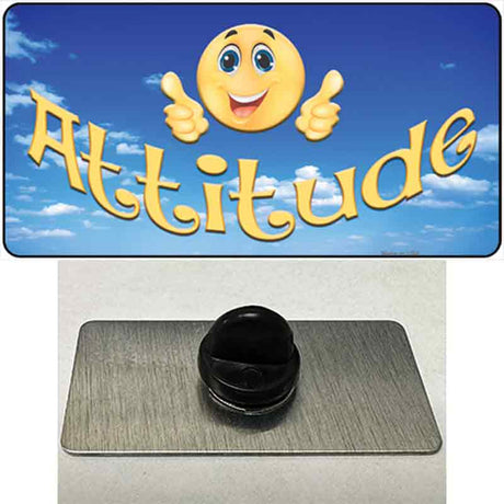 Attitude Novelty Metal Hat Pin