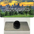 Minnesota City Skyline Sunset State Novelty Metal Hat Pin