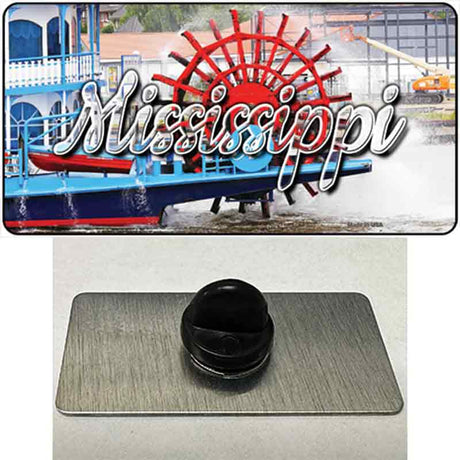 Mississippi Boat State Novelty Metal Hat Pin