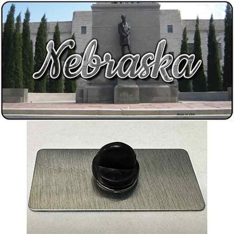 Nebraska Capital Building State Novelty Metal Hat Pin