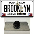 Brooklyn Puerto Rico Novelty Metal Hat Pin