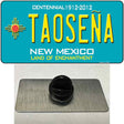 Taosena Teal New Mexico Novelty Metal Hat Pin