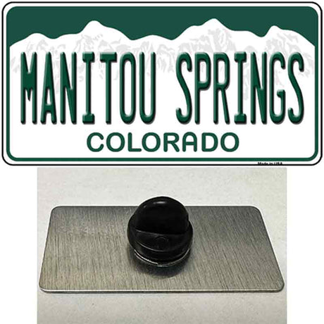 Manitou Springs Colorado Novelty Metal Hat Pin