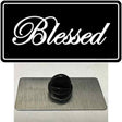 Blessed Black Novelty Metal Hat Pin