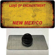 New Mexico Rusty Blank Novelty Metal Hat Pin