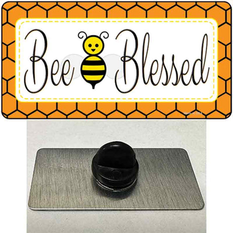 Bee Blessed Simple Novelty Metal Hat Pin