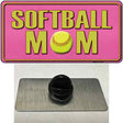 Softball Mom Novelty Metal Hat Pin