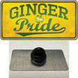 Ginger Pride Novelty Metal Hat Pin