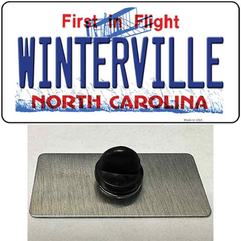 Winterville North Carolina State Novelty Metal Hat Pin