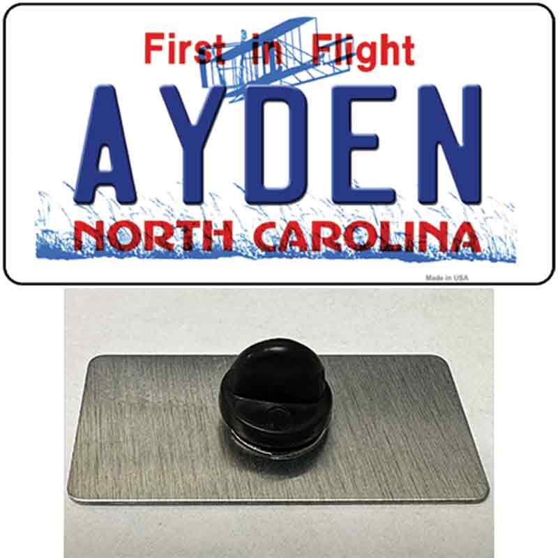 Ayden North Carolina State Novelty Metal Hat Pin