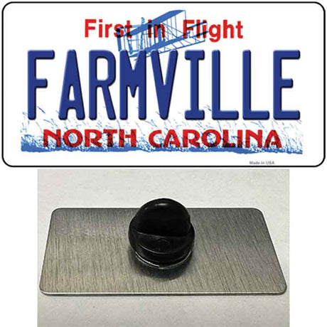 Farmville North Carolina State Novelty Metal Hat Pin