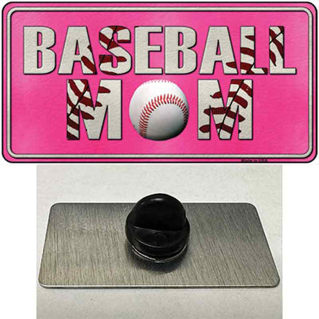 Baseball Mom Novelty Metal Hat Pin