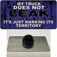 My Truck Does Not Leak Novelty Metal Hat Pin