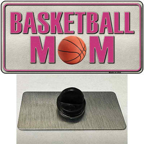 Basketball Mom Novelty Metal Hat Pin