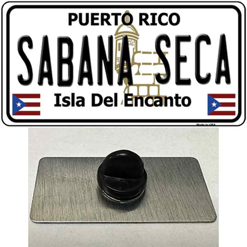 Sabana Seca Puerto Rico State Novelty Metal Hat Pin